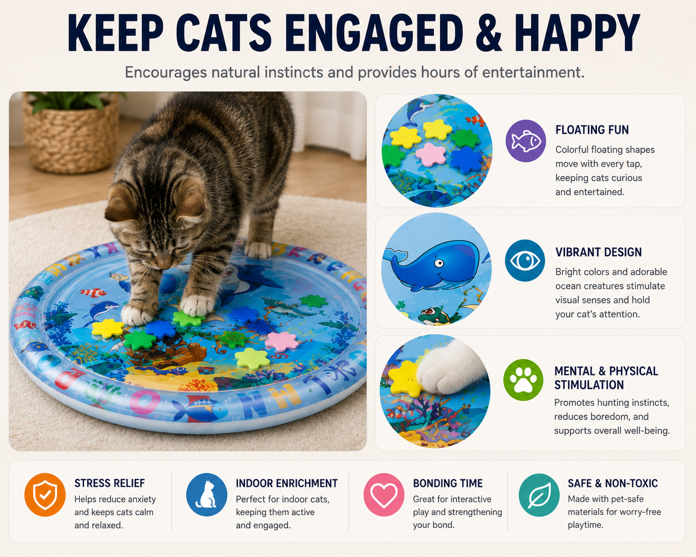 Vunazo™ Interactive Water Play Mat