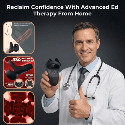 Vunazo™ ApexDrive Pro -The #1 5-in-1 at-home trainer that reverses ED &amp; PE with advanced precision